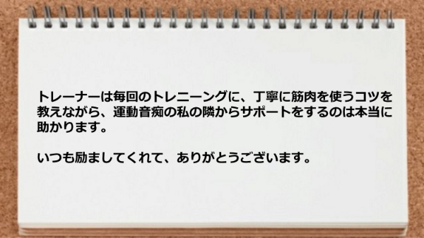 いつも励ましてくれてありがとうございます。